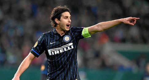 Ranocchia, en un partido con el Inter. Ranocchia, en un partido con el Inter.