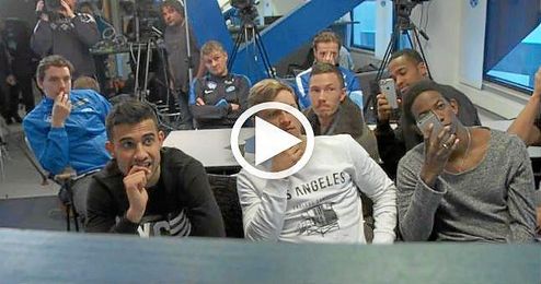 La reacción de los jugadores del Molde tras saber que jugarán ante el Sevilla La reacción de los jugadores del Molde tras saber que jugarán ante el Sevilla