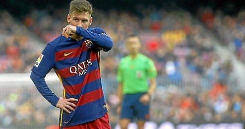 Leo Messi, en un encuentro con el FC Barcelona. Leo Messi, en un encuentro con el FC Barcelona.