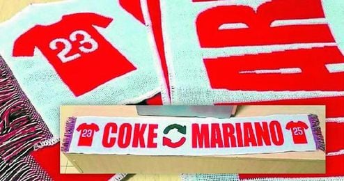 Coke y Mariano se cuelan en la guasa del derbi Coke y Mariano se cuelan en la guasa del derbi