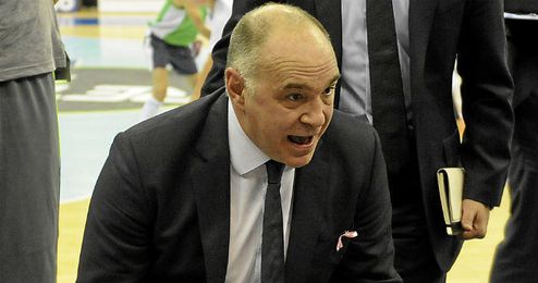 Pablo Laso durante un partido. Pablo Laso durante un partido.