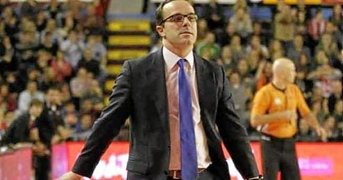 En la imagen, el entrenador Diego Ocampo. En la imagen, el entrenador Diego Ocampo.