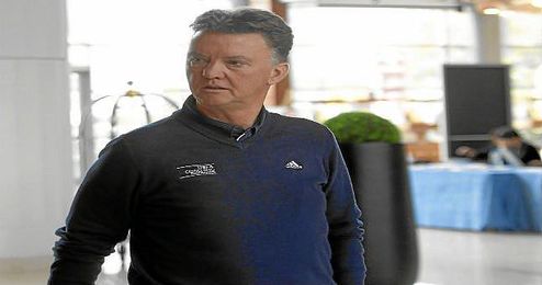 Van Gaal, en la cuerda floja. Van Gaal, en la cuerda floja.