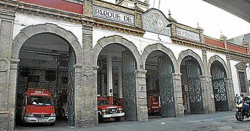 Imagen de archivo del Parque de Bomberos de Sevilla. Imagen de archivo del Parque de Bomberos de Sevilla.