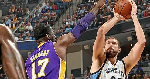 Marc volvió a brillar con los Grizzlies. Marc volvió a brillar con los Grizzlies.