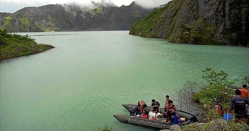 Los rescatados pertenecen a la asociación Climbers Philippines. Los rescatados pertenecen a la asociación Climbers Philippines.