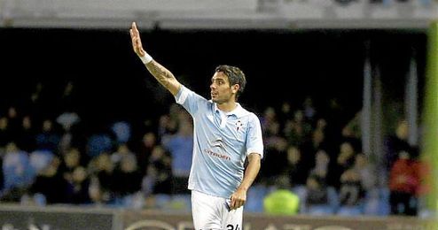 Augusto en un partido de la Liga BBVA disputado entre Celta y Athletic. Augusto en un partido de la Liga BBVA disputado entre Celta y Athletic.