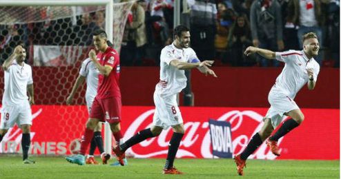 Iborra cree que el Sevilla va en marcha ascendente. Iborra cree que el Sevilla va en marcha ascendente.