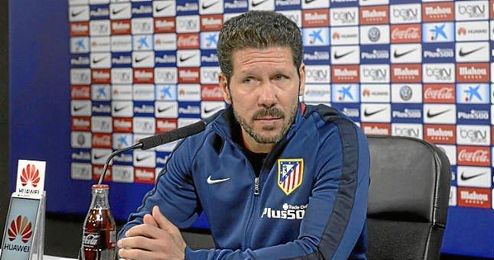 Simeone está contento con los dos fichajes. Simeone está contento con los dos fichajes.