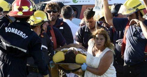 Los heridos fueron evacuados rápidamente. Los heridos fueron evacuados rápidamente.