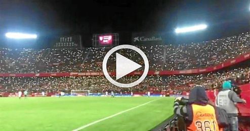 Así fue la fiesta en la grada del Sánchez Pizjuán Así fue la fiesta en la grada del Sánchez Pizjuán