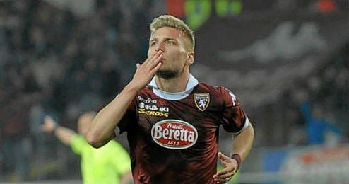 Immobile anotó 23 goles en su anterior etapa en el Torino. Immobile anotó 23 goles en su anterior etapa en el Torino.