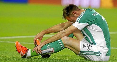 Westarmann no juega desde el partido ante el Barça. Westarmann no juega desde el partido ante el Barça.