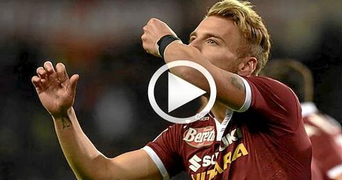 Immobile ya marca con el Torino. Immobile ya marca con el Torino.
