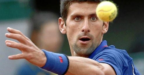 Novak Djokovic doblegó sin apuros al francés Quentin Halys. Novak Djokovic doblegó sin apuros al francés Quentin Halys.