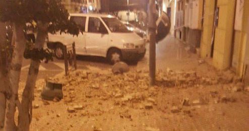 Los derrumbes en las casas se han dado en toda Melilla. Los derrumbes en las casas se han dado en toda Melilla.