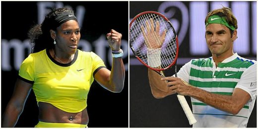 Serena y Federer son habituales en las semifinales de Australia. Serena y Federer son habituales en las semifinales de Australia.