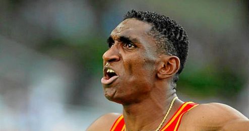 En la imagen, el atleta español Jackson Quiñónez. En la imagen, el atleta español Jackson Quiñónez.
