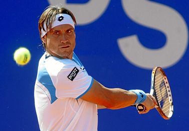 David Ferrer durante un partido del Torneo. David Ferrer durante un partido del Torneo.