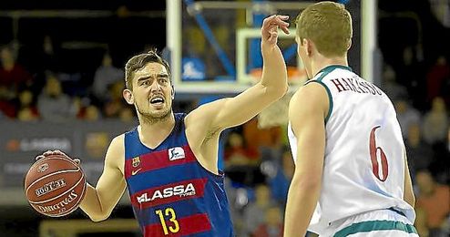 Satoransky, durante el partido ante el CB Sevilla. Satoransky, durante el partido ante el CB Sevilla.