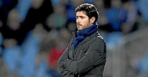 Víctor Sánchez del Amo, técnico del Deportivo. Víctor Sánchez del Amo, técnico del Deportivo.
