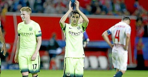 Jesús Navas regresó esta temporada al Sánchez Pizjuán. Jesús Navas regresó esta temporada al Sánchez Pizjuán.