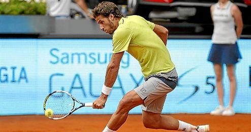 Feliciano López en el Torneo de Madrid Feliciano López en el Torneo de Madrid