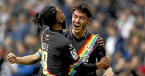 Jozabed celebra uno de sus nueve goles en esta Liga. Jozabed celebra uno de sus nueve goles en esta Liga.