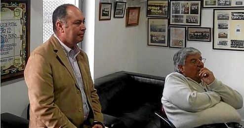 Rafael Repetto, nuevo presidente del Alcalá, junto a Antonio Gaitán, propietario de AMC FC Rafael Repetto, nuevo presidente del Alcalá, junto a Antonio Gaitán, propietario de AMC FC