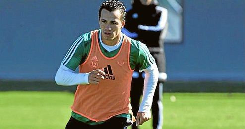 En la imagen, el fichaje invernal del Real Betis, Leandro Damiao. En la imagen, el fichaje invernal del Real Betis, Leandro Damiao.