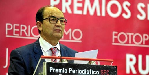 José Castro, presidente del Sevilla. José Castro, presidente del Sevilla.