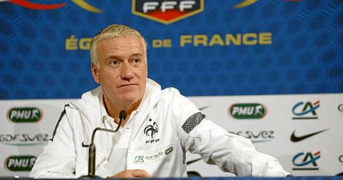 En la imagen, el seleccionador francés, Didier Deschamps. En la imagen, el seleccionador francés, Didier Deschamps.