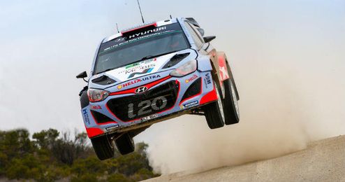 Dani Sordo ya está en el podio en el Rally de México Dani Sordo ya está en el podio en el Rally de México