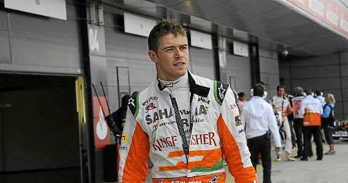 En la imagen, el nuevo piloto de Williams, Paul di Resta. En la imagen, el nuevo piloto de Williams, Paul di Resta.