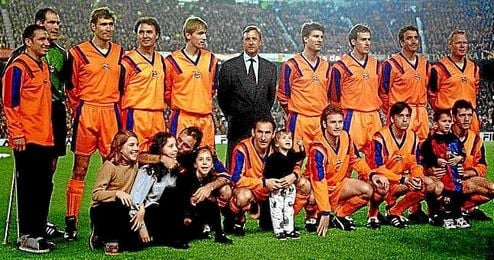 Johan Cruyff, con el ´Dream Team´. Johan Cruyff, con el ´Dream Team´.