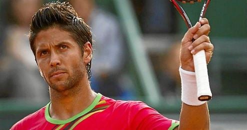 En la imagen, el tenista español Fernando Verdasco. En la imagen, el tenista español Fernando Verdasco.