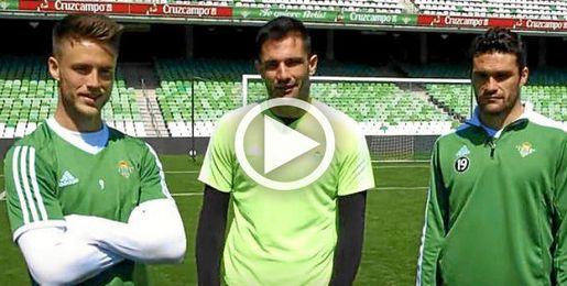 Adán, Ricky y Molina se retan en el Villamarín Adán, Ricky y Molina se retan en el Villamarín
