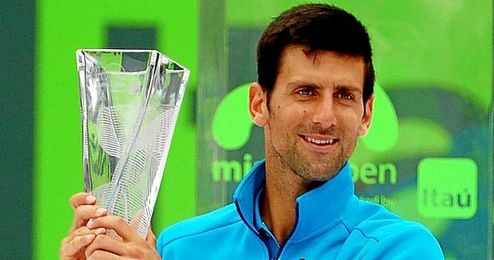 Djokovic gana por sexta vez en Miami. Djokovic gana por sexta vez en Miami.