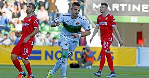 Sergio León, máximo goleador de la Liga Adelante Sergio León, máximo goleador de la Liga Adelante