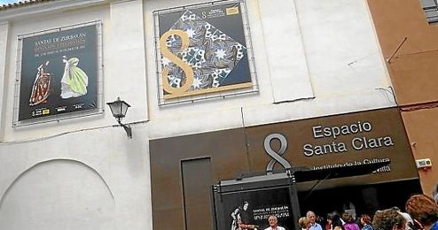 En la imagen, la entrada del Espacio de Santa Clara En la imagen, la entrada del Espacio de Santa Clara