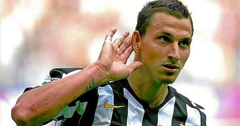 Ibrahimovic, durante su etapa en la Juventus. Ibrahimovic, durante su etapa en la Juventus.