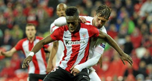 Williams acabó tocado el duelo ante el Rayo. Williams acabó tocado el duelo ante el Rayo.