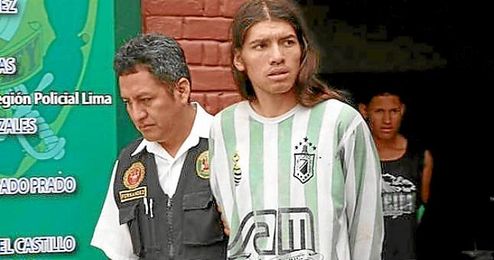 En la imagen, uno de los 26 detenidos colombianos. En la imagen, uno de los 26 detenidos colombianos.