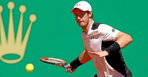 Murray durante el encuentro Murray durante el encuentro