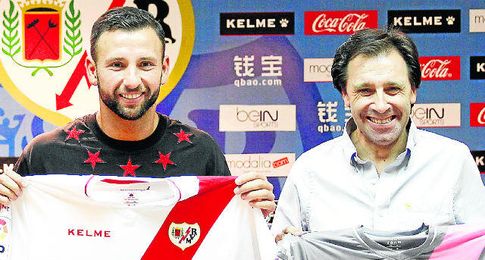 Felipe Miñámbres, director deportivo del Rayo, durante la presentación de Rat. Felipe Miñámbres, director deportivo del Rayo, durante la presentación de Rat.