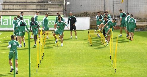 Imagen de la sesión de trabajo de este lunes. Imagen de la sesión de trabajo de este lunes.