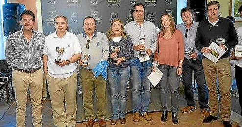 Los premiados del torneo Los premiados del torneo