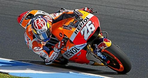 Pedrosa en Philips Island Pedrosa en Philips Island