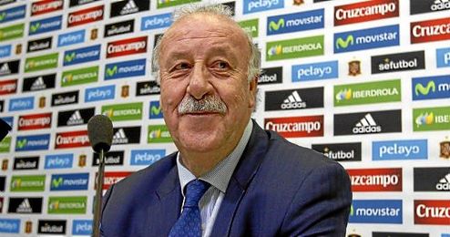 El seleccionador nacional Vicente Del Bosque. El seleccionador nacional Vicente Del Bosque.