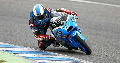 Jorge Navarro opta este año al título de Moto3. Jorge Navarro opta este año al título de Moto3.